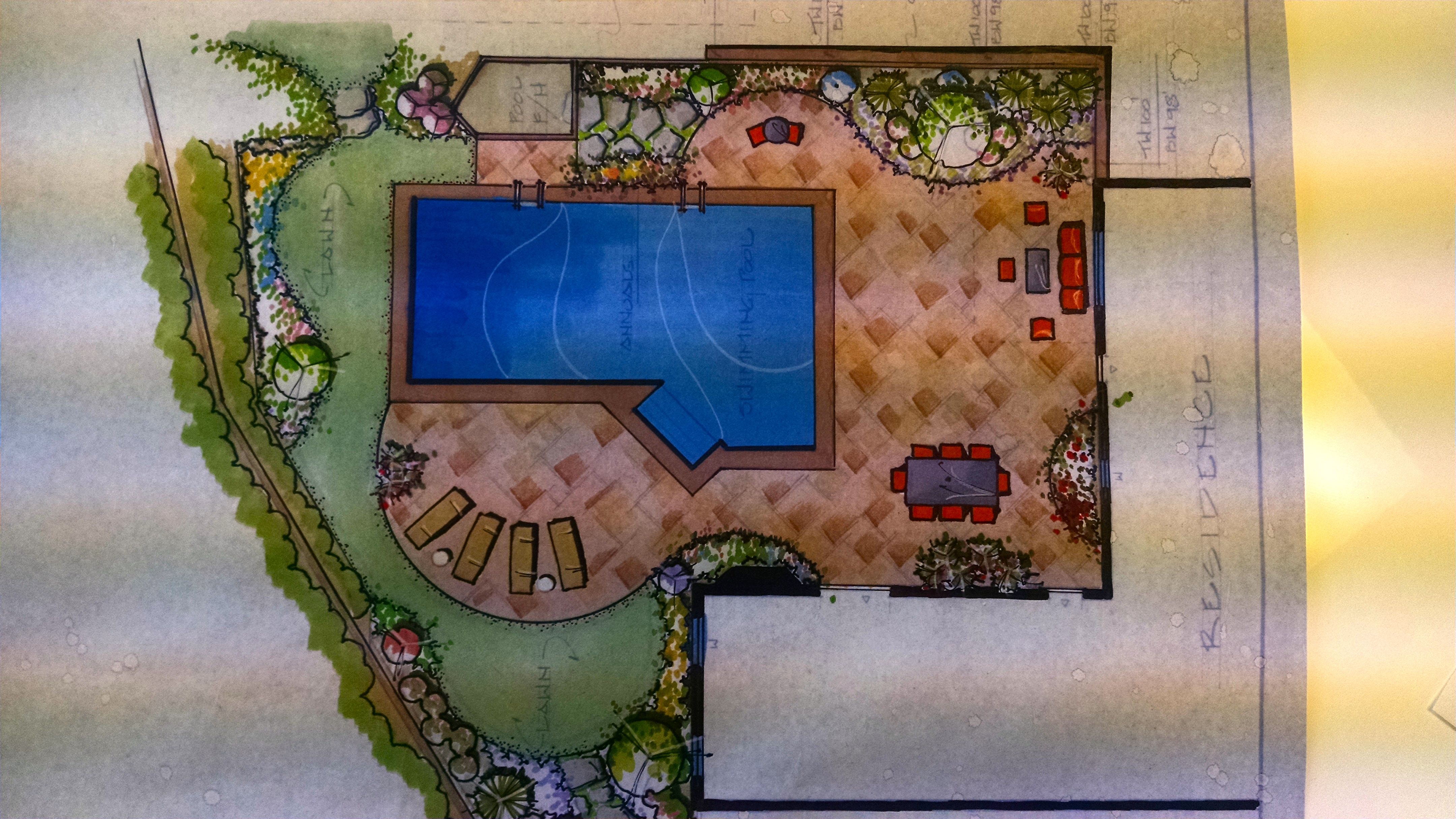 Deck and Patio’s Project Design Rendering: