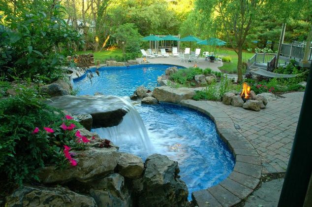 Spa and Pool Waterfalls: 