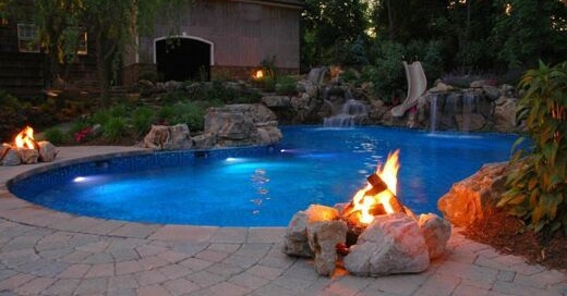 Pool Water Features: