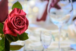 Valentine's Day Dinner/Red Rose
