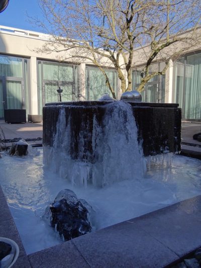 Business Complex Water Feature: