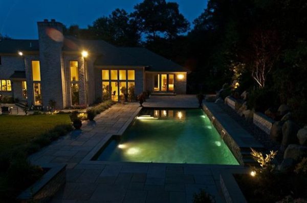 Pool Lighting (Oyster Bay Cove/NY):