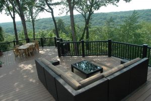 Deck’s Outdoor Seating Area