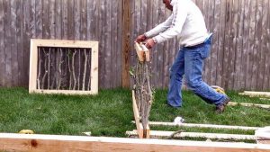 Garden Fence Construction: