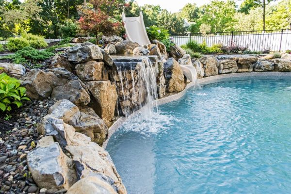 PM Triple Tier Rock Above Ground & Inground Swimming Pool Fountain 